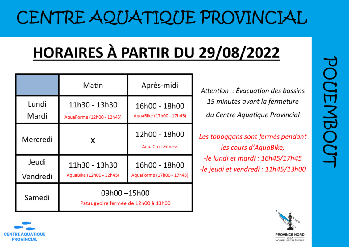 Horaires