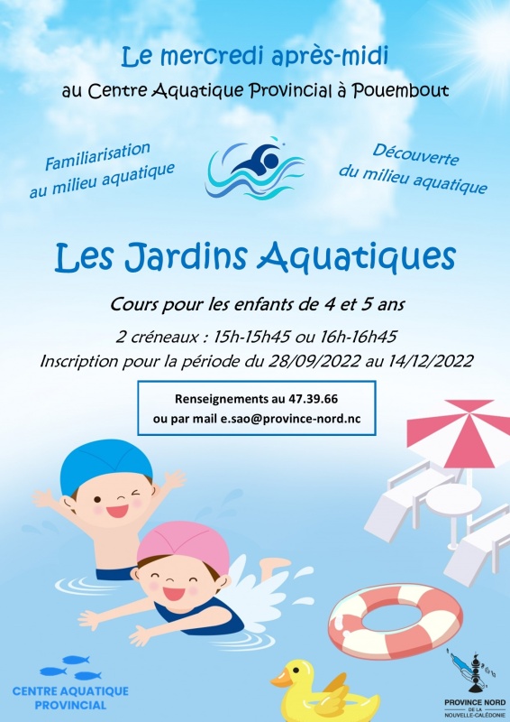 Affiche jardin aquatique